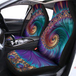 Abstract Fractal Print Universal Fit Car Seat Covers