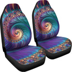 Abstract Fractal Print Universal Fit Car Seat Covers