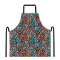 Abstract Funky Pattern Print Apron