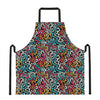 Abstract Funky Pattern Print Apron