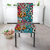 Abstract Funky Pattern Print Dining Chair Slipcover