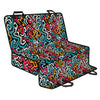 Abstract Funky Pattern Print Pet Car Back Seat Cover