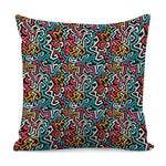 Abstract Funky Pattern Print Pillow Cover