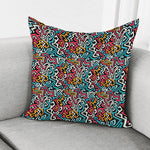 Abstract Funky Pattern Print Pillow Cover