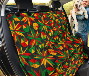 Abstract Geometric Reggae Pattern Print Pet Car Back Seat Cover