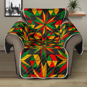 Abstract Geometric Reggae Pattern Print Recliner Protector