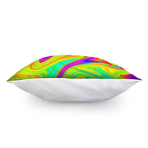 Abstract Liquid Trippy Print Pillow Cover