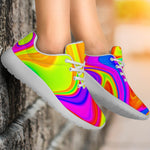 Abstract Liquid Trippy Print Sport Shoes GearFrost