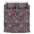 Abstract Music Pattern Print Duvet Cover Bedding Set