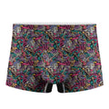 Abstract Music Pattern Print Men's Boxer Briefs