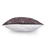 Abstract Music Pattern Print Pillow Cover