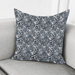 Abstract Nautical Anchor Pattern Print Pillow Cover