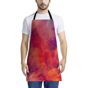 Abstract Nebula Cloud Galaxy Space Print Apron