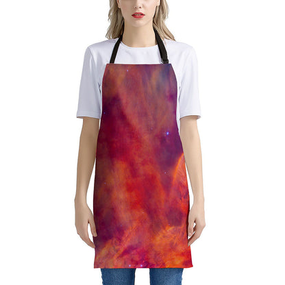 Abstract Nebula Cloud Galaxy Space Print Apron