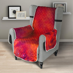 Abstract Nebula Cloud Galaxy Space Print Armchair Protector