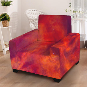 Abstract Nebula Cloud Galaxy Space Print Armchair Slipcover