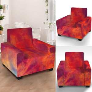 Abstract Nebula Cloud Galaxy Space Print Armchair Slipcover