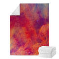 Abstract Nebula Cloud Galaxy Space Print Blanket