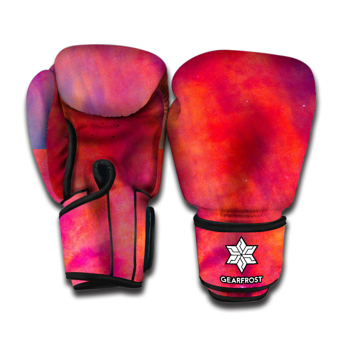 Abstract Nebula Cloud Galaxy Space Print Boxing Gloves