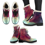 Abstract Nebula Cloud Galaxy Space Print Comfy Boots GearFrost
