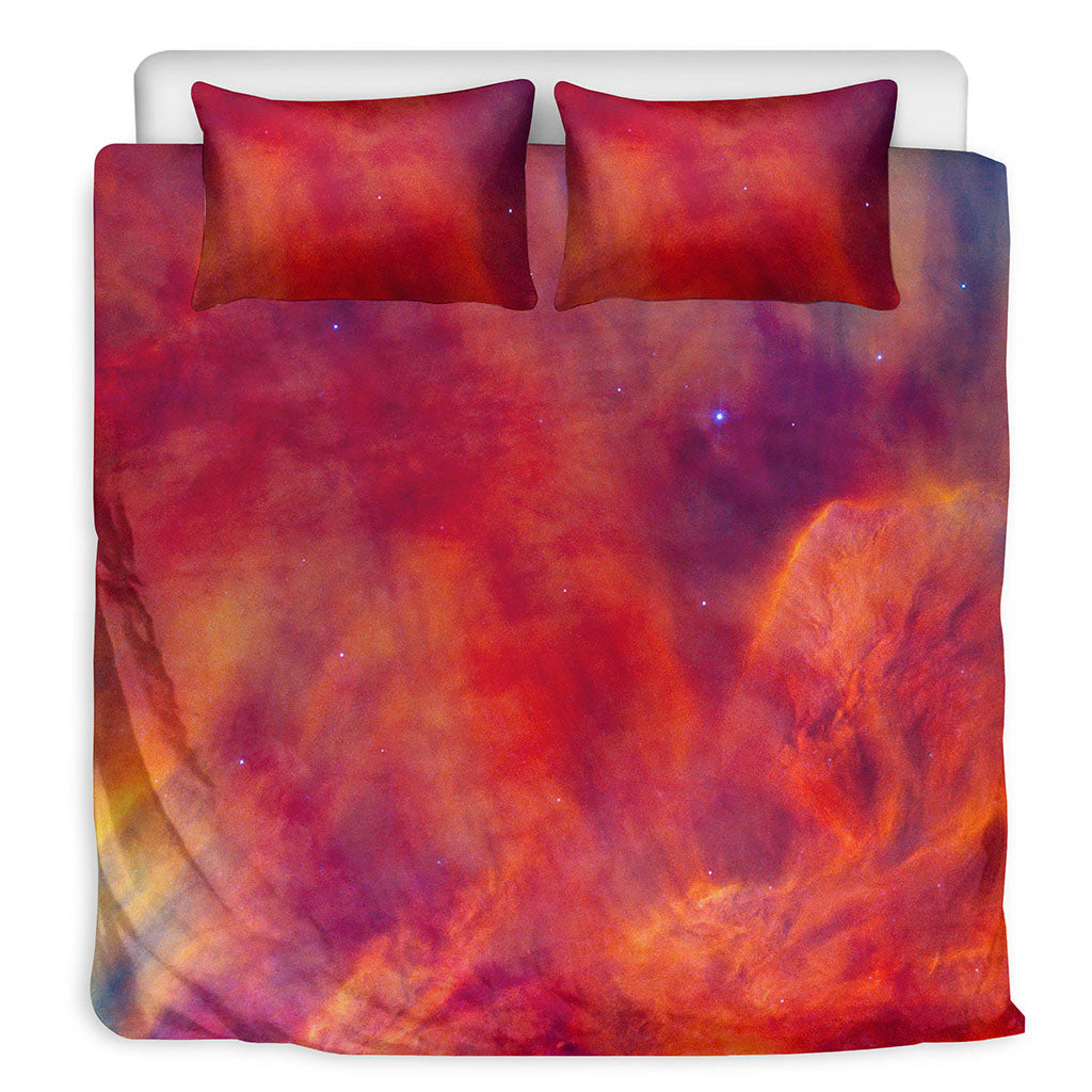 Abstract Nebula Cloud Galaxy Space Print Duvet Cover Bedding Set