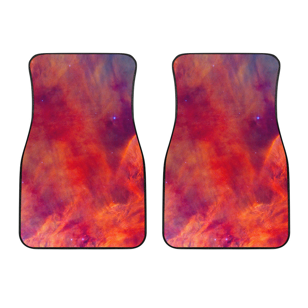 Abstract Nebula Cloud Galaxy Space Print Front Car Floor Mats