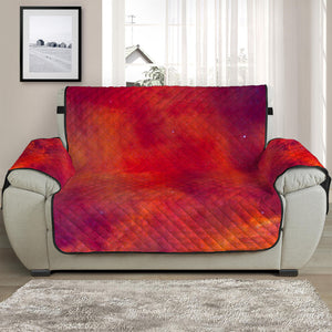 Abstract Nebula Cloud Galaxy Space Print Half Sofa Protector