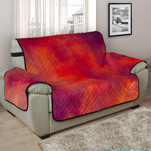 Abstract Nebula Cloud Galaxy Space Print Half Sofa Protector