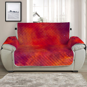 Abstract Nebula Cloud Galaxy Space Print Half Sofa Protector