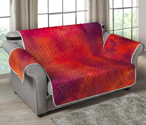 Abstract Nebula Cloud Galaxy Space Print Loveseat Protector