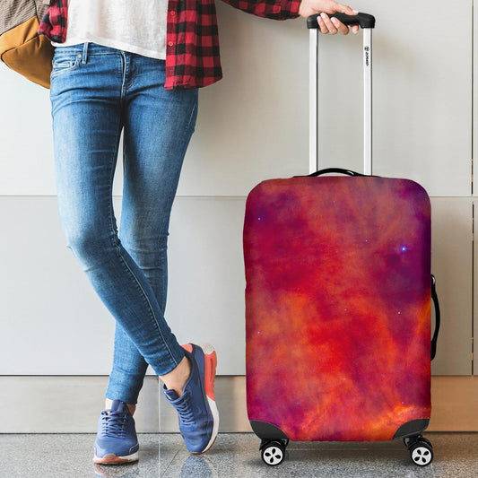 Abstract Nebula Cloud Galaxy Space Print Luggage Cover GearFrost