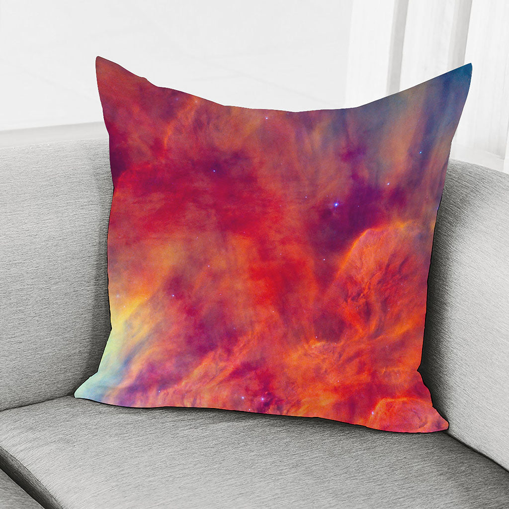 Abstract Nebula Cloud Galaxy Space Print Pillow Cover