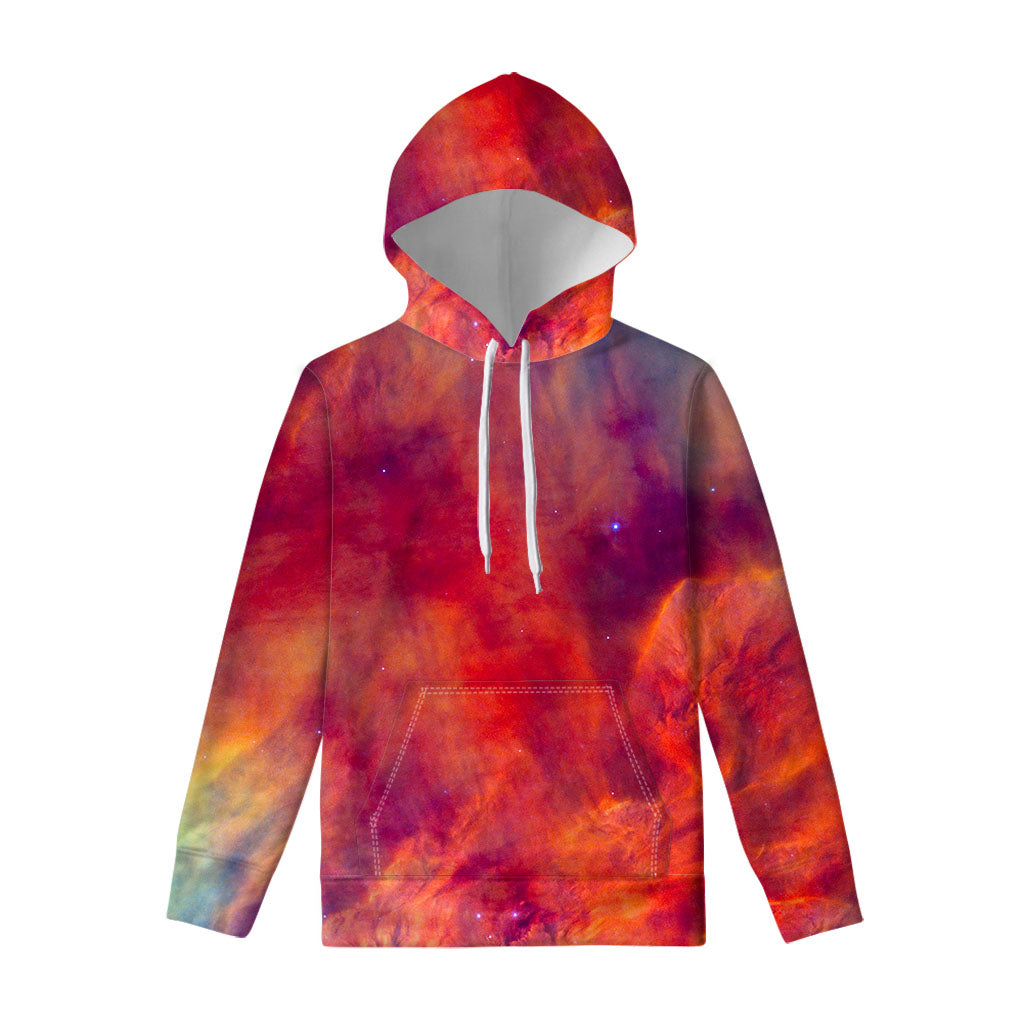 Abstract Nebula Cloud Galaxy Space Print Pullover Hoodie