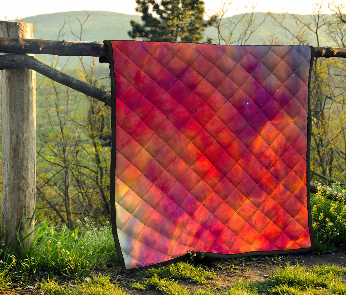 Abstract Nebula Cloud Galaxy Space Print Quilt