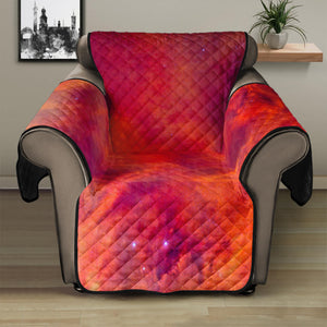 Abstract Nebula Cloud Galaxy Space Print Recliner Protector