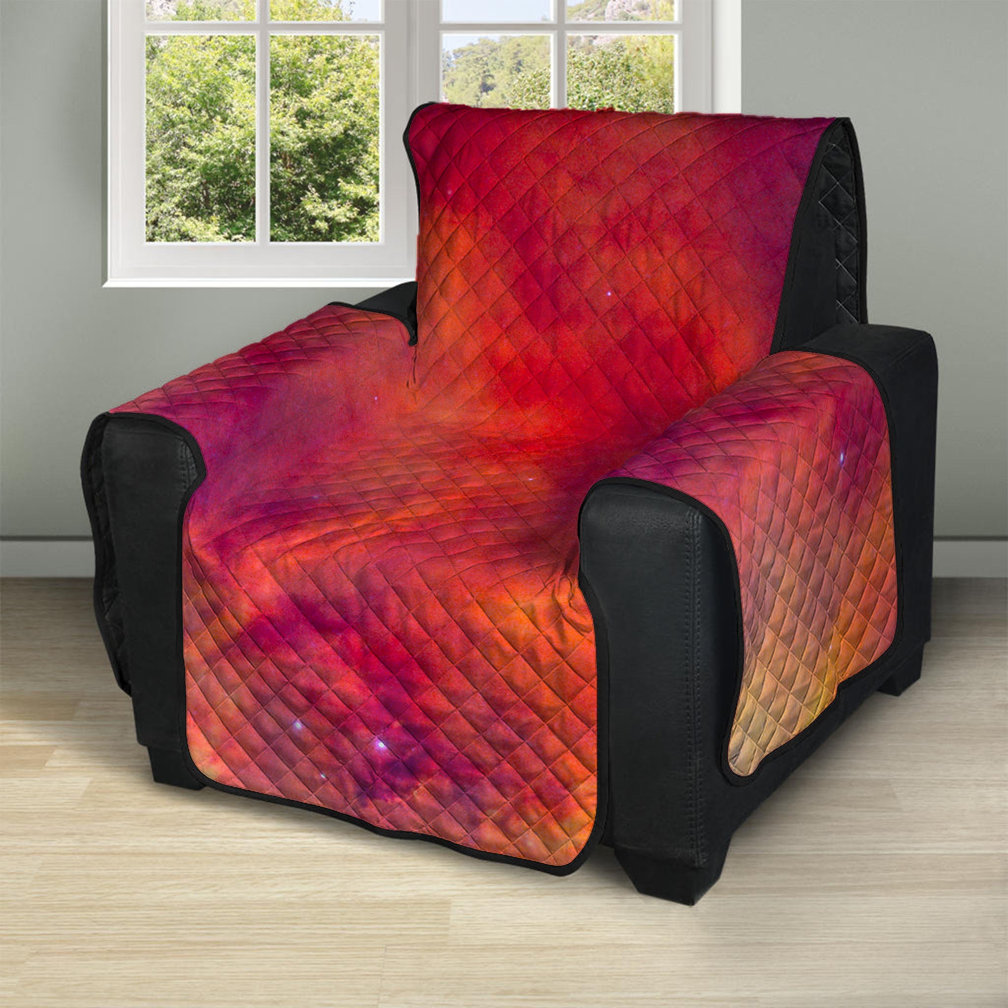 Abstract Nebula Cloud Galaxy Space Print Recliner Protector