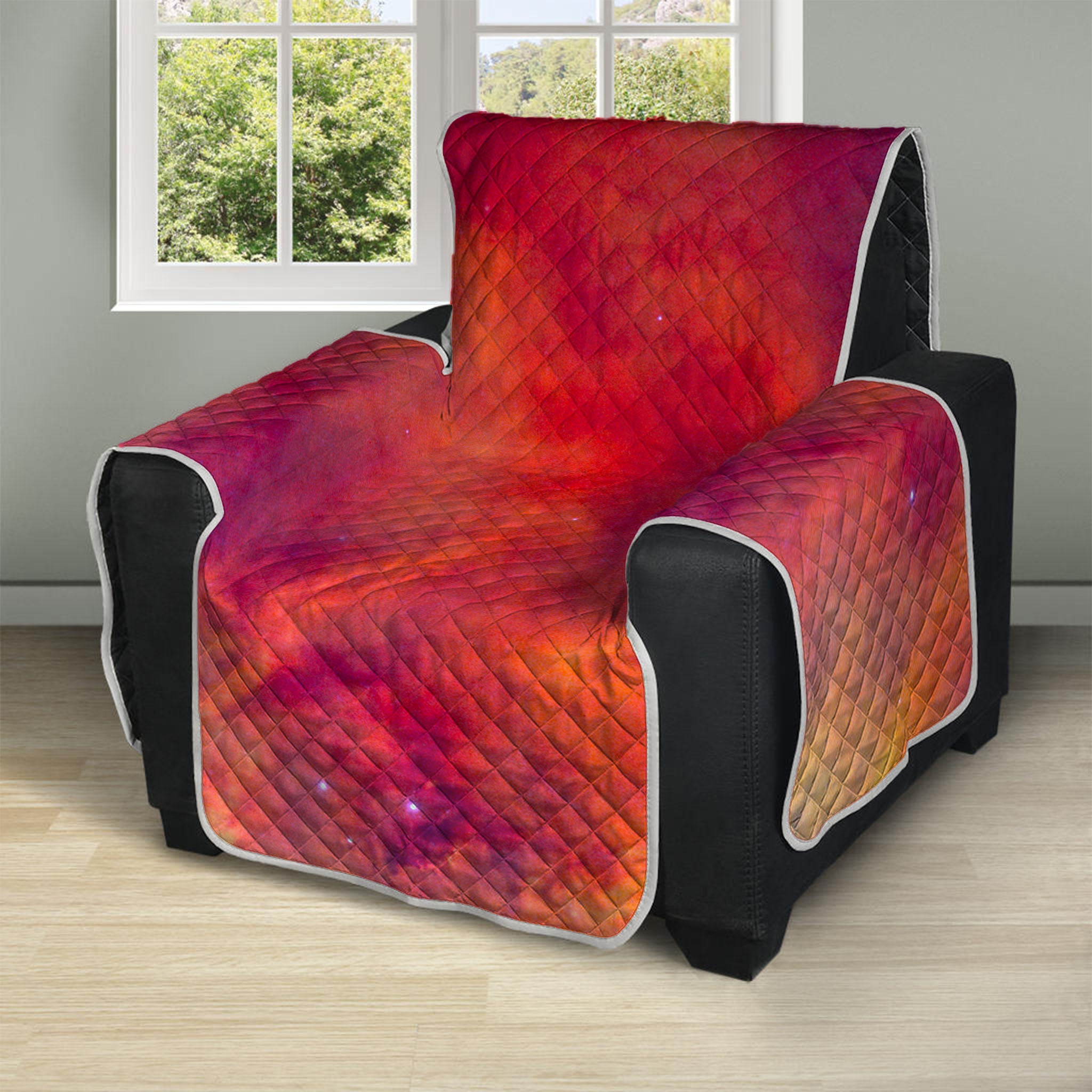 Abstract Nebula Cloud Galaxy Space Print Recliner Protector