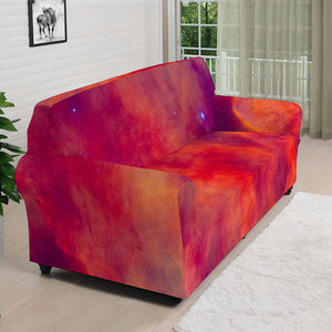 Abstract Nebula Cloud Galaxy Space Print Sofa Cover