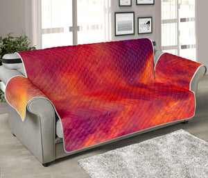 Abstract Nebula Cloud Galaxy Space Print Sofa Protector