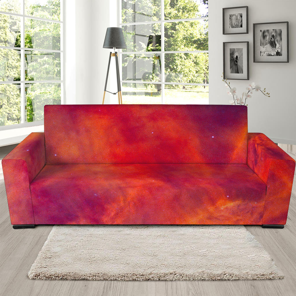 Abstract Nebula Cloud Galaxy Space Print Sofa Slipcover