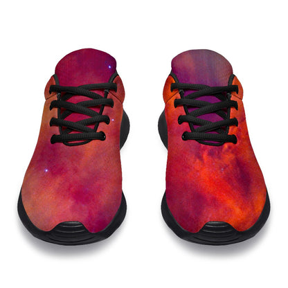 Abstract Nebula Cloud Galaxy Space Print Sport Shoes GearFrost