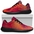 Abstract Nebula Cloud Galaxy Space Print Walking Shoes