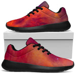 Abstract Nebula Cloud Galaxy Space Print Sport Shoes GearFrost