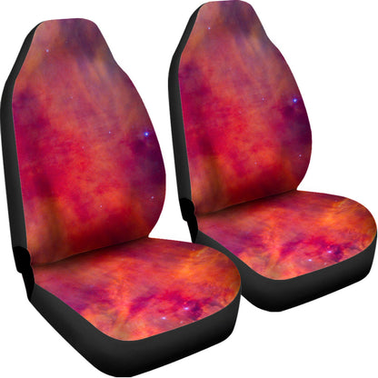Abstract Nebula Cloud Galaxy Space Print Universal Fit Car Seat Covers