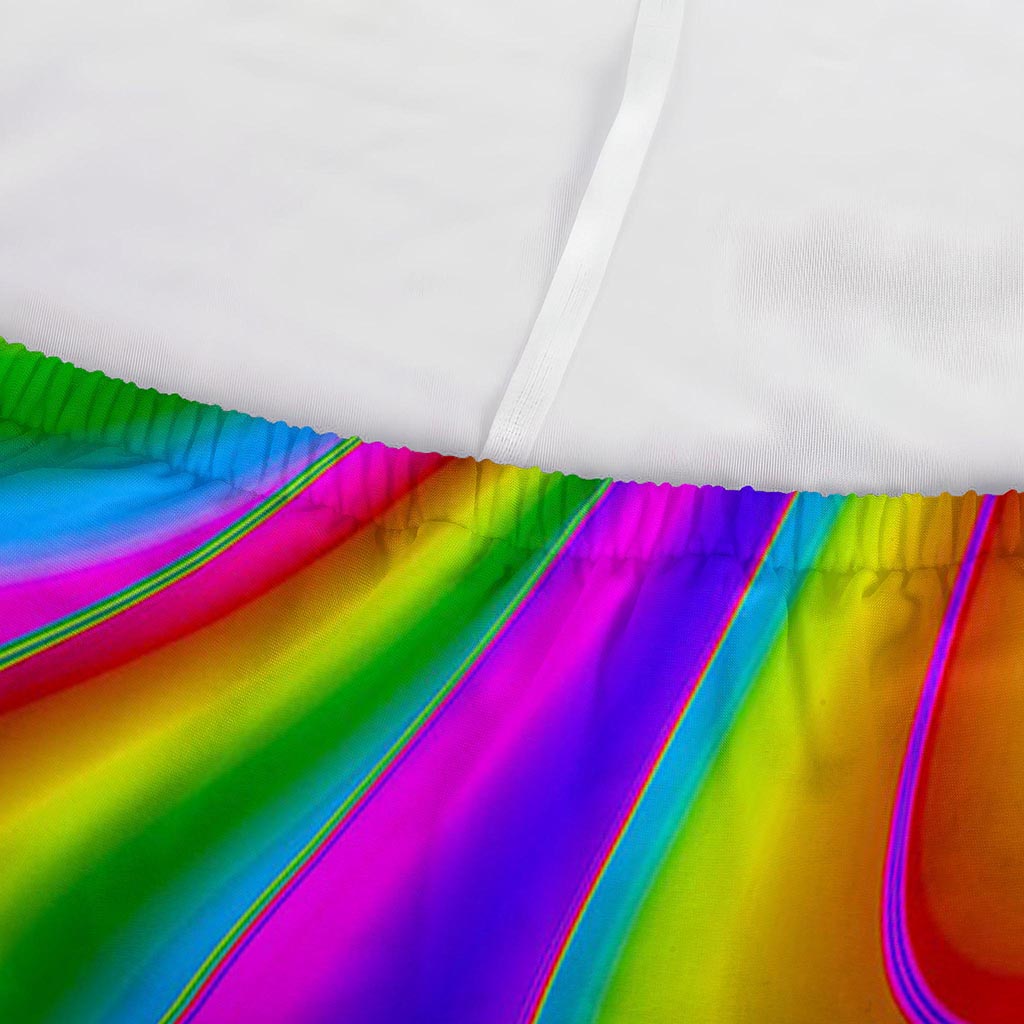 Abstract Neon Trippy Print Sofa Cover