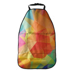 Abstract Polygonal Geometric Print Car Seat Organizers