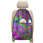 Abstract Psychedelic Liquid Trippy Print Car Seat Organizers