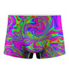 Abstract Psychedelic Liquid Trippy Print Men's Boxer Briefs