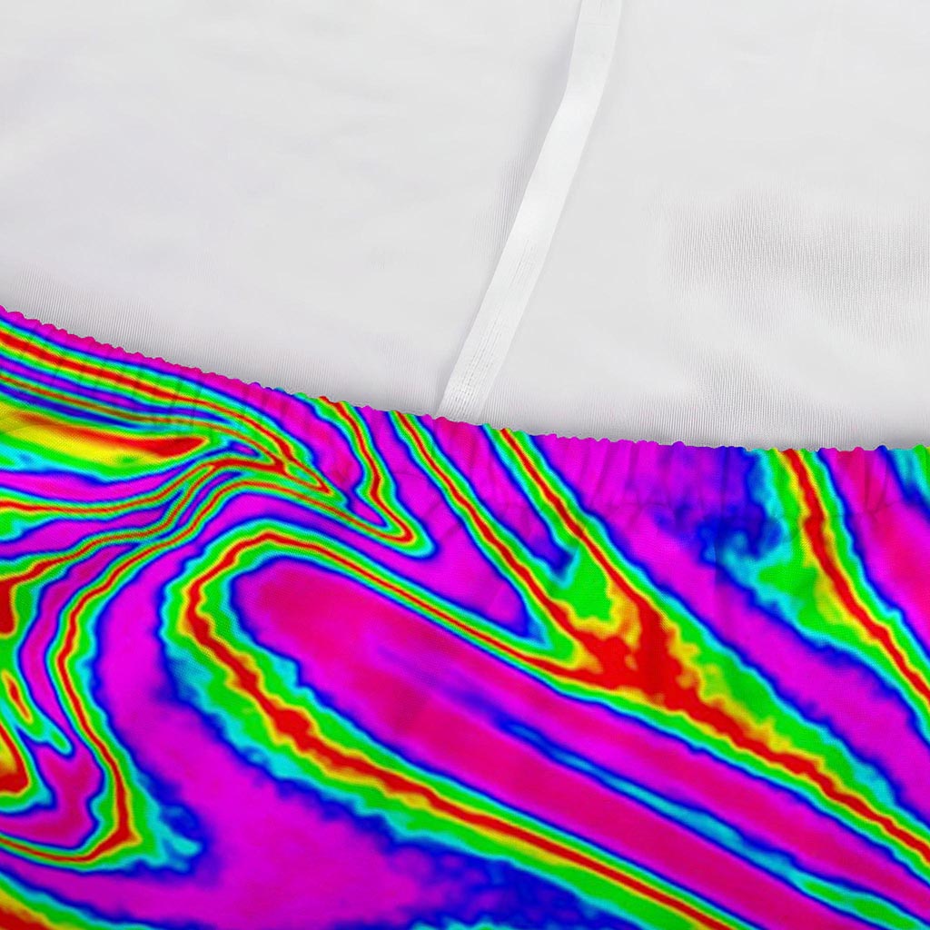 Abstract Psychedelic Liquid Trippy Print Sofa Cover