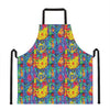 Abstract Psychedelic Print Apron